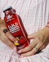 ALLWELLO Organic Cold Pressed Lemonade Gluten Free Non-GMO No Preservatives No Sugar Added (Strawberry Lemonade 12 Pack)