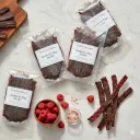 Honey Raspberry Zing Beef Tallow Jerky 4 oz unit