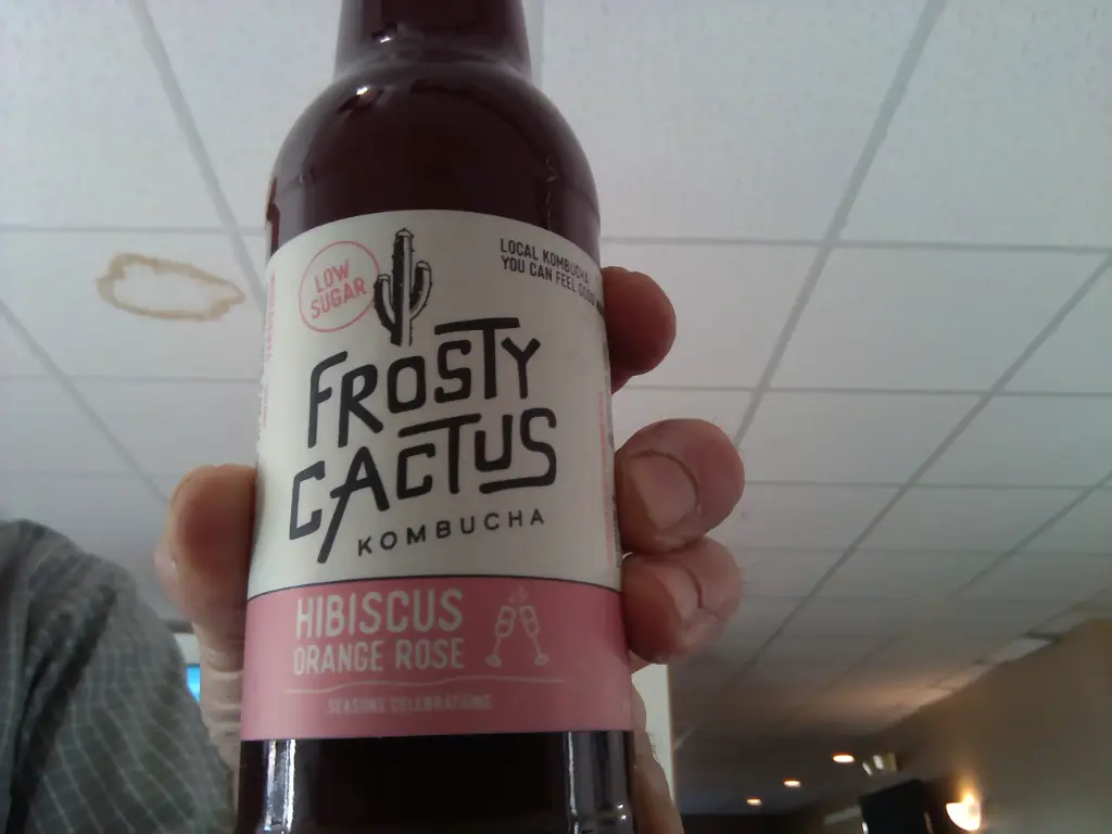 Orange Rose Kombucha