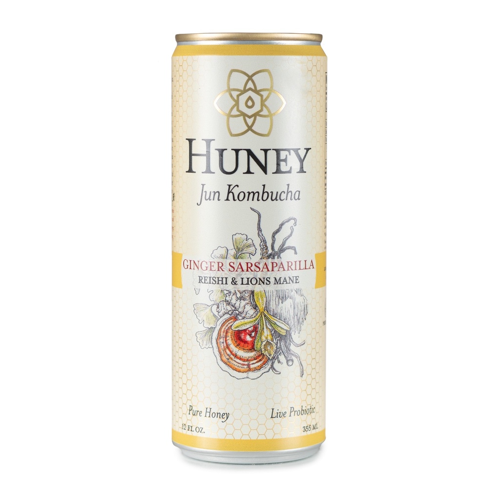 Huney Jun Kombucha- 12oz Ginger Sarsaparilla