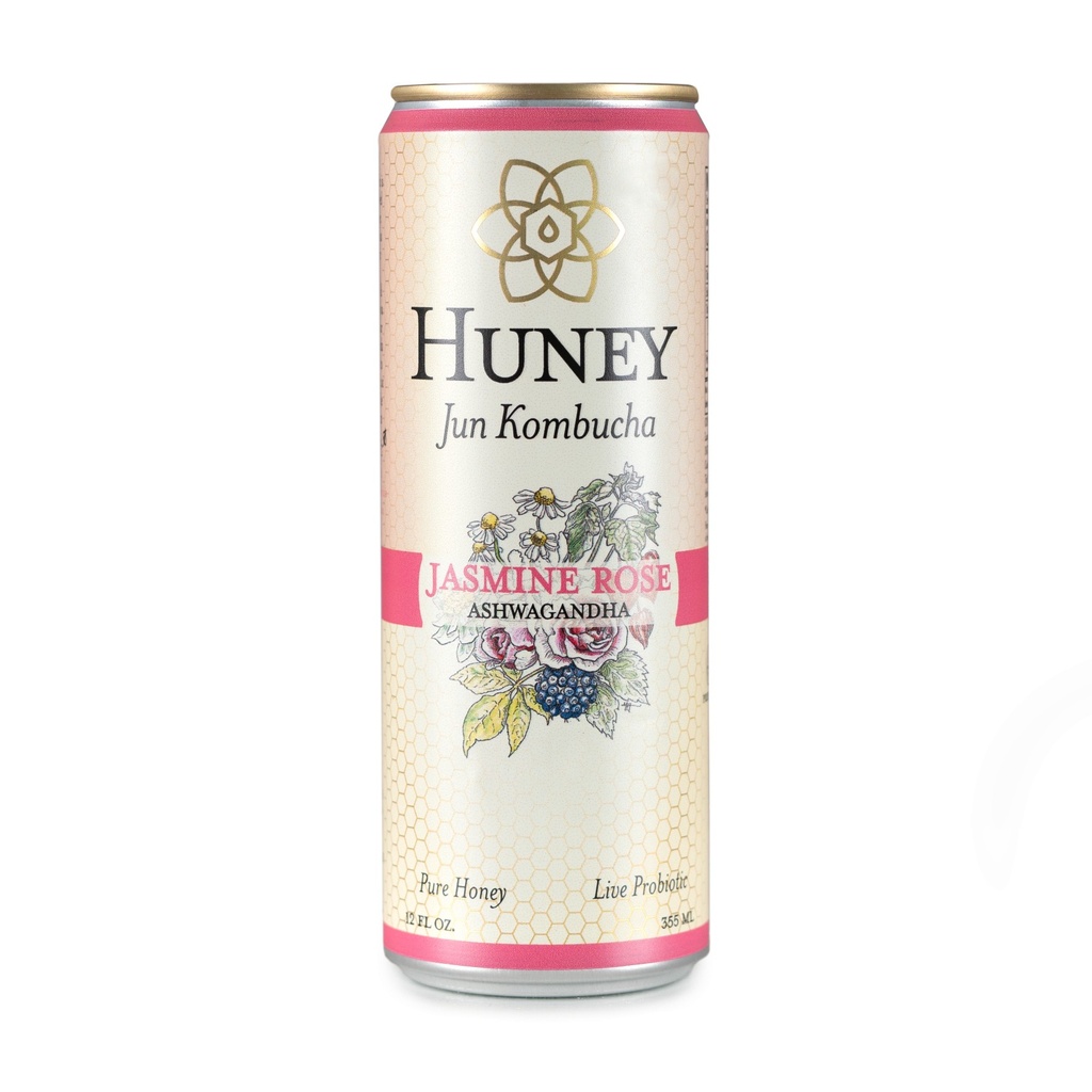 12 Oz Kombucha Jasmine Rose