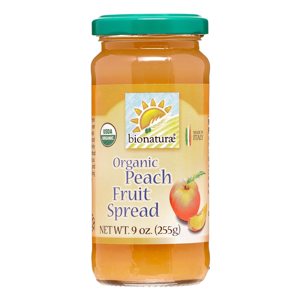 Organic Peach Fruit Spread