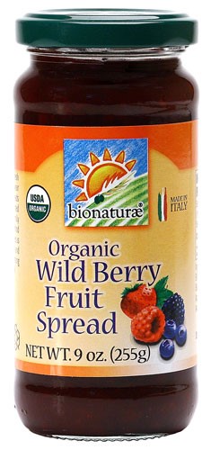 Bionaturae, Organic Fruit Spread Sour Cherry, 9 Oz