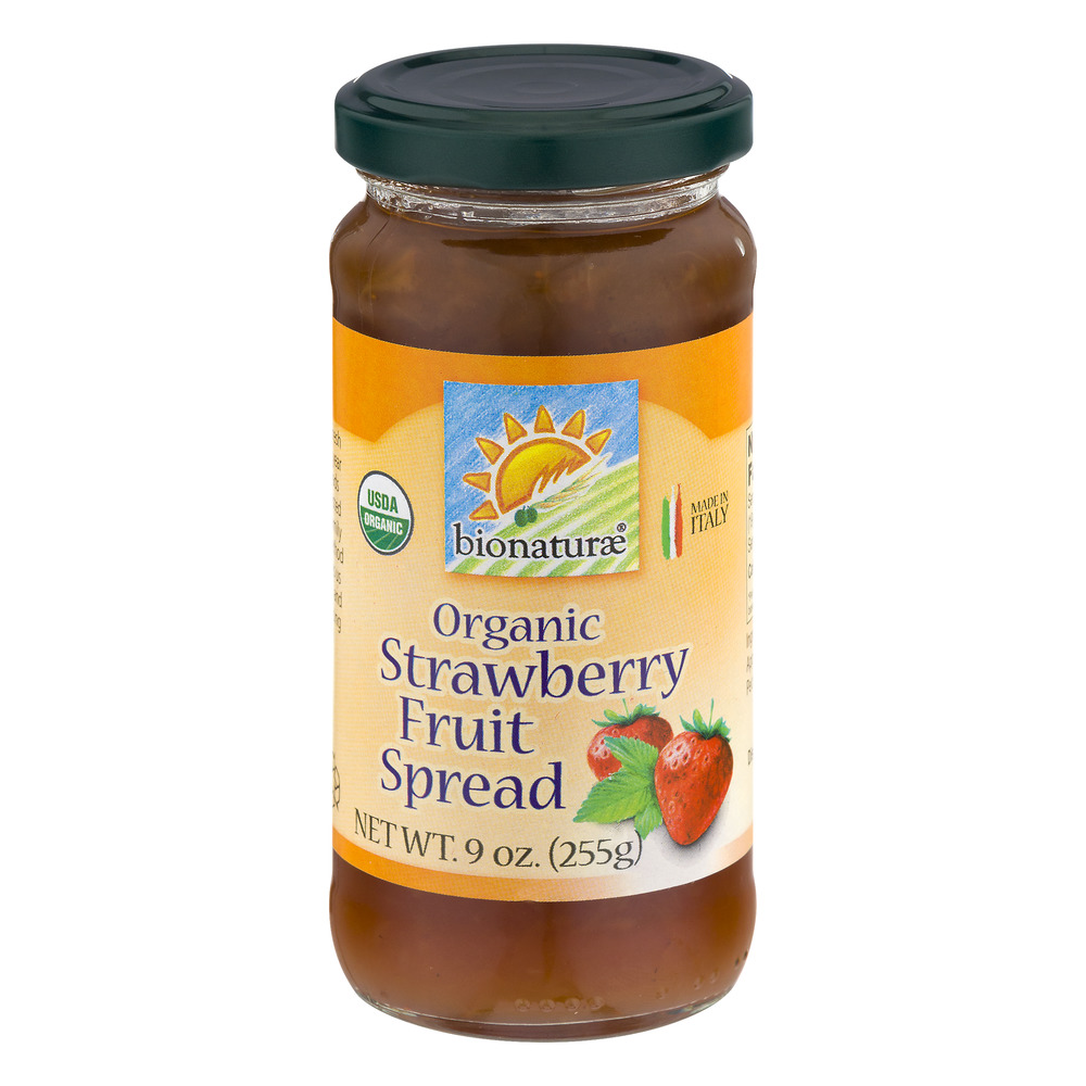 Bionaturae, Organic Strawberry Fruit Spread, 9 Oz
