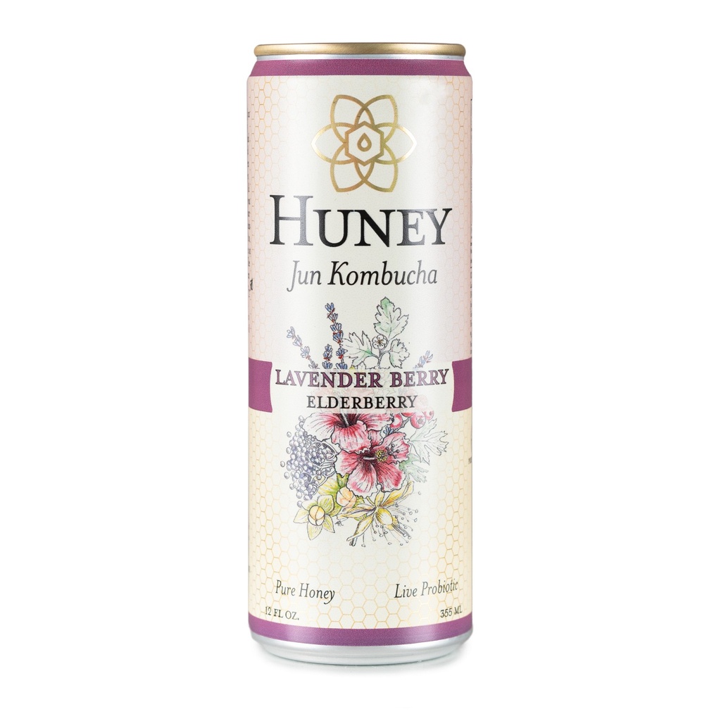 12 Oz Lavender Berry Kombucha Drink