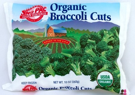 Organic Frozen Broccoli, 10 Oz. Bag