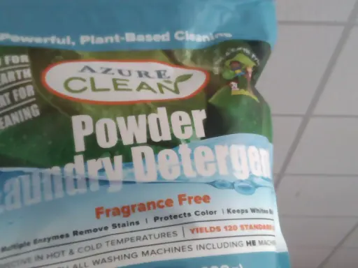 Laundry powder fragrance free