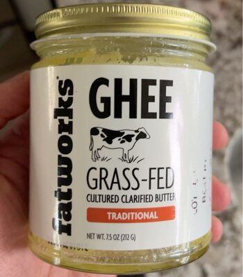 Fatworks Grass Fed Ghee (7.5oz Jar)