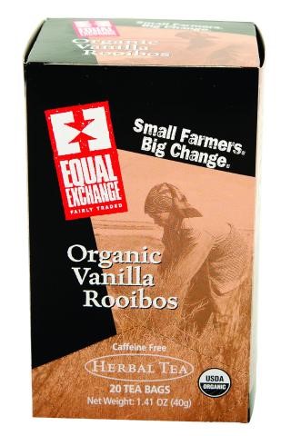 Equal Exchange, Organic Vanilla Roobios Tea, 20 Bags (Case of 6)