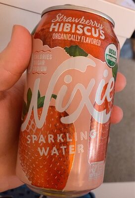 Strawberry Hibiscus Sparkling Water